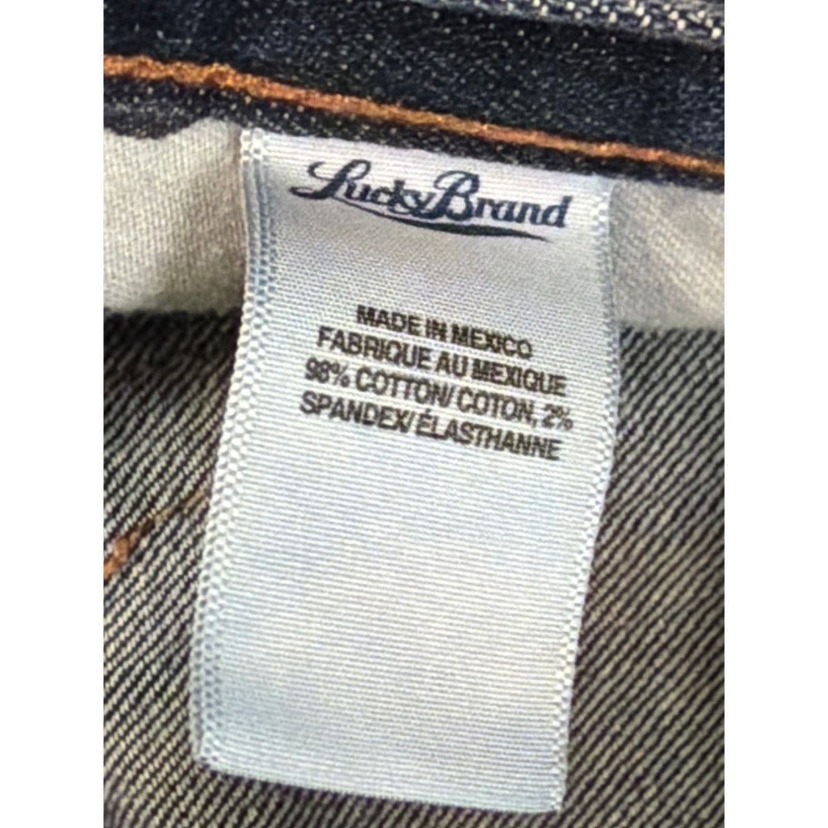 Lucky Brand Ginger Boot Jeans Women's Plus Size 18W Dark Wash EUC