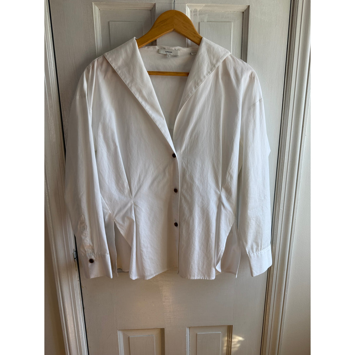 Vince Off-White Shrunken Blazer - Size XS - EUC Minimalist Chic Workwear