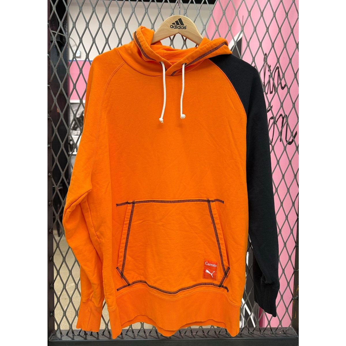 Puma x Carrots Anwar Carrots Graphic Hoodie Medium Vibrant Orange Streetwear M