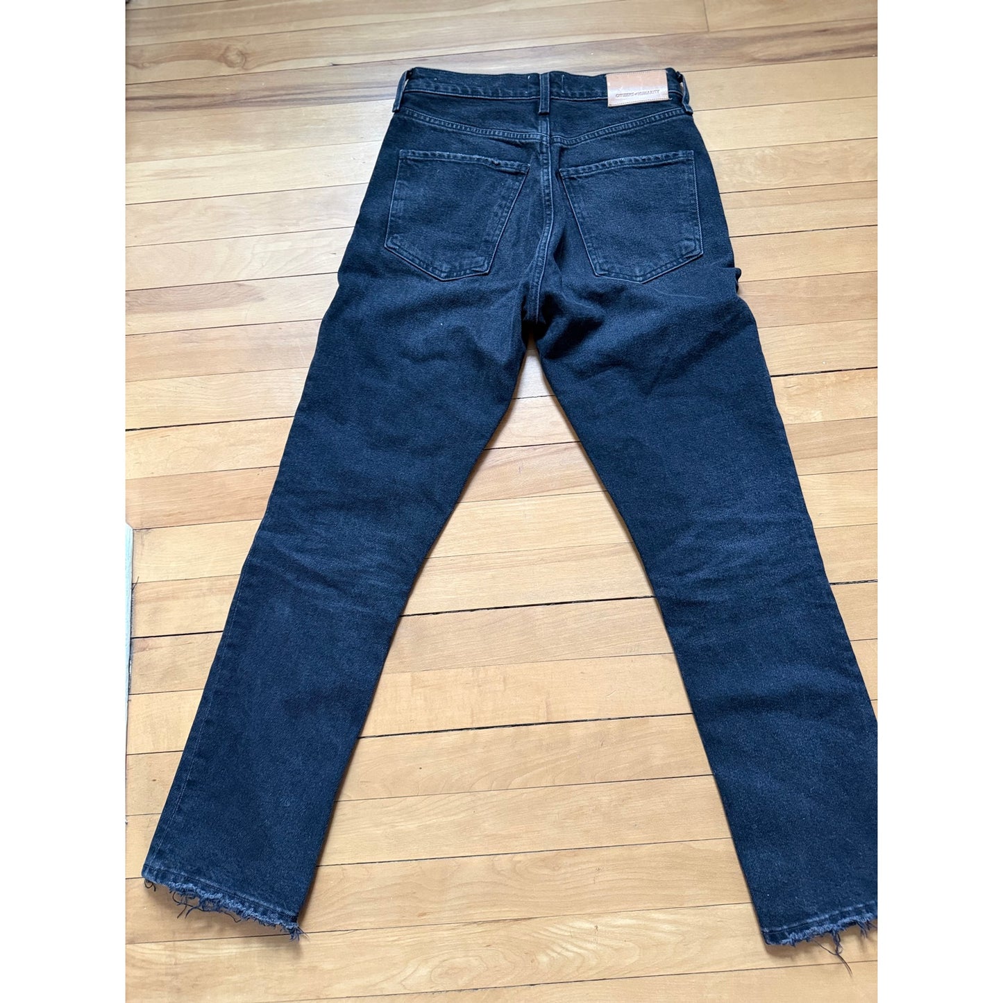 Citizens of Humanity Jolene High Rise Vintage Slim - Black - Size 26 - EUC