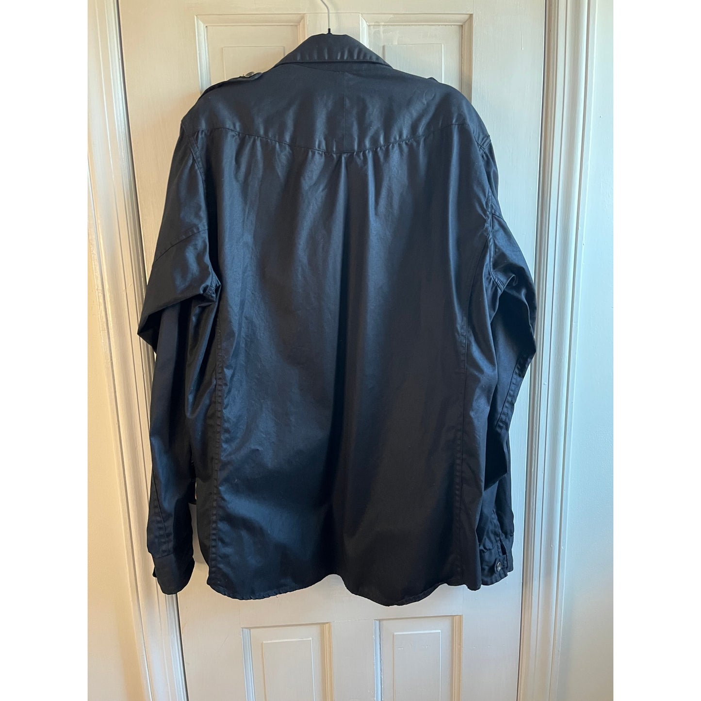 rag & bone Men's Technical Zip Navy Jacket | Spring Windbreaker | XXL tag, really a Large!
