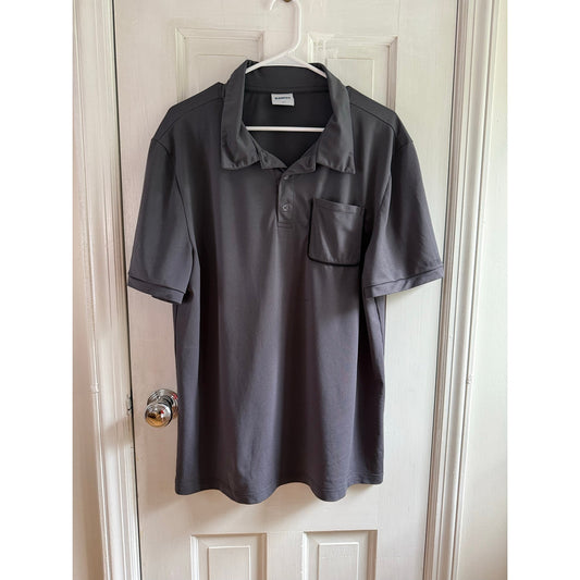 Vintage KSwiss Grey Tennis Polo Large (listed XXL)