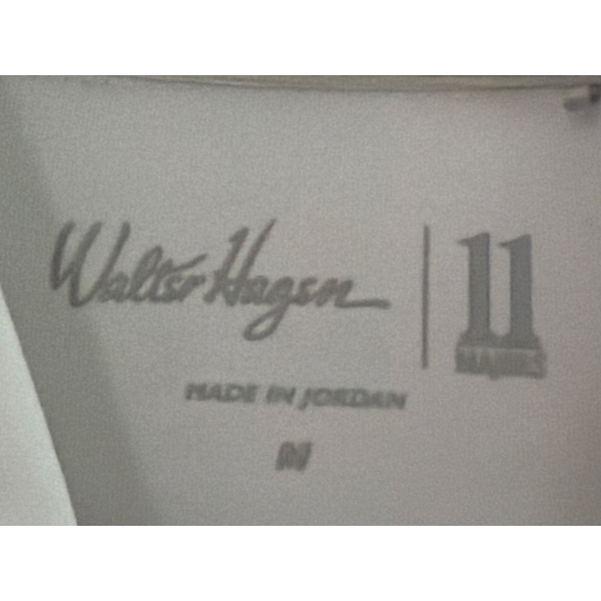 Walter Hagen Golf Polo Shirt Men's MEDIUM Purple White