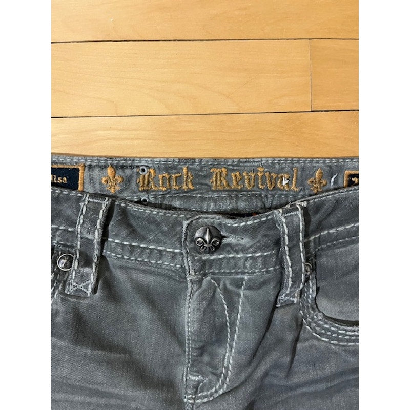 Rock Revival Delisa Embellished Jeans - Size. 28