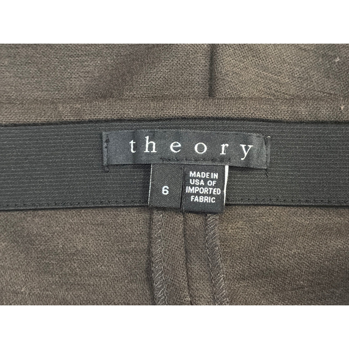 Theory Wool Ankle Dress Pants Black Size 00