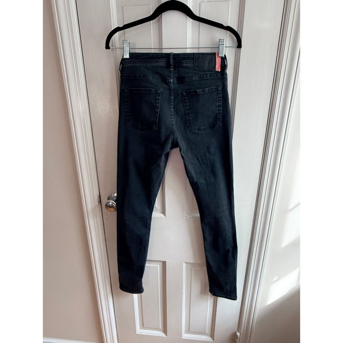 Acne Studios Climb Used Blk Skinny Jeans - Size 26 - EUC