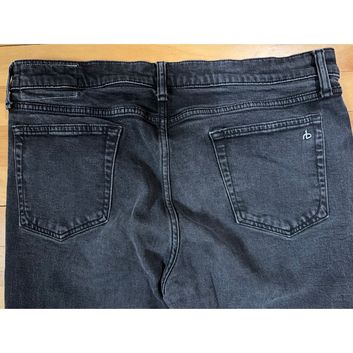- Rag & Bone Men's Size 36 x 32 L Black "Fit 2" Black Jeans