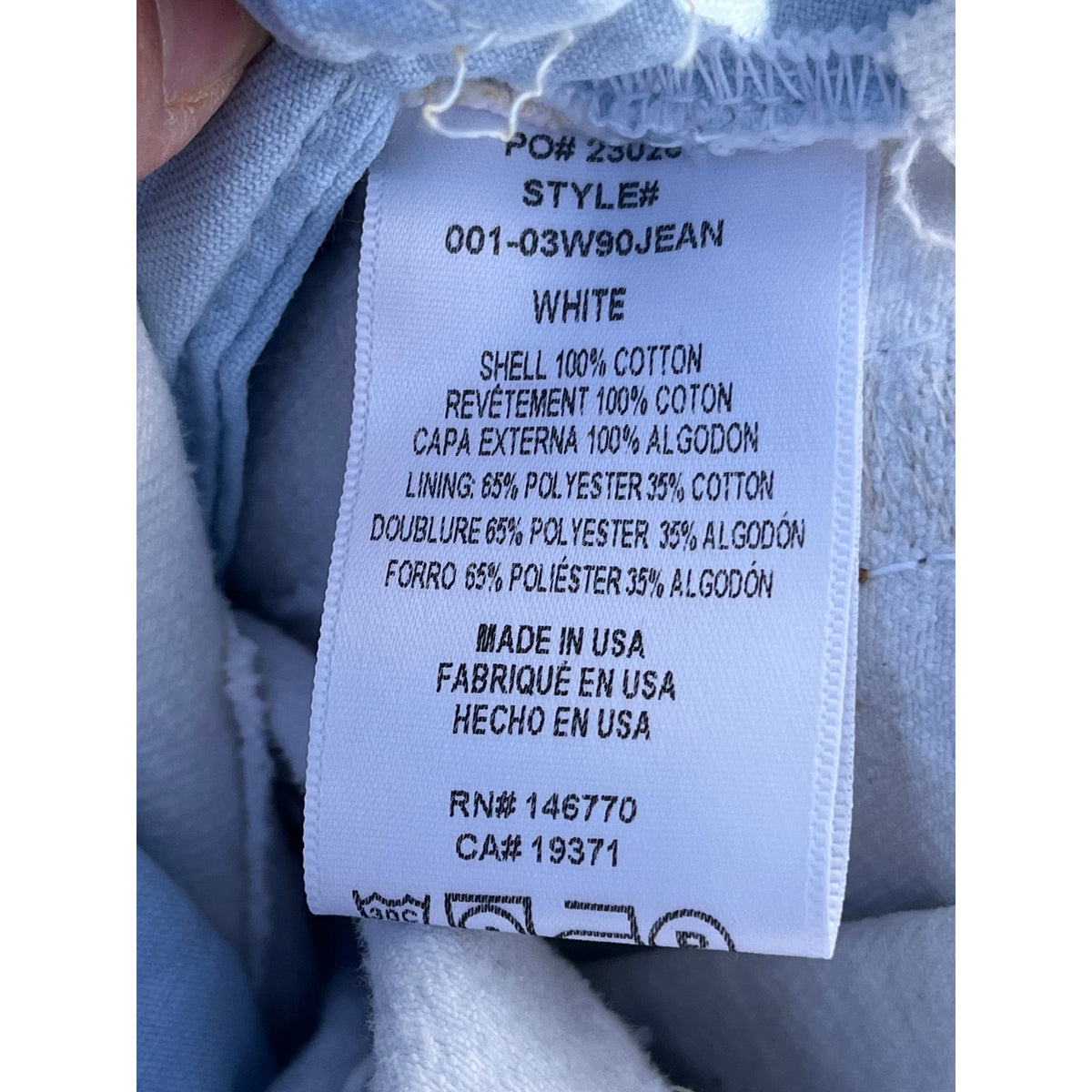 💎 Rare Grail: RE/DONE Reconstructed 90s Repair Jeans White 26 💎