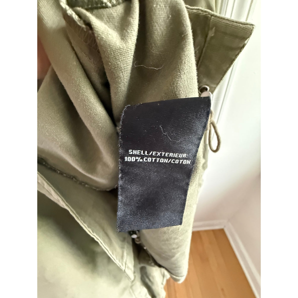 7 For All Mankind Green Utility Jacket | 100% Cotton | Size M | EUC