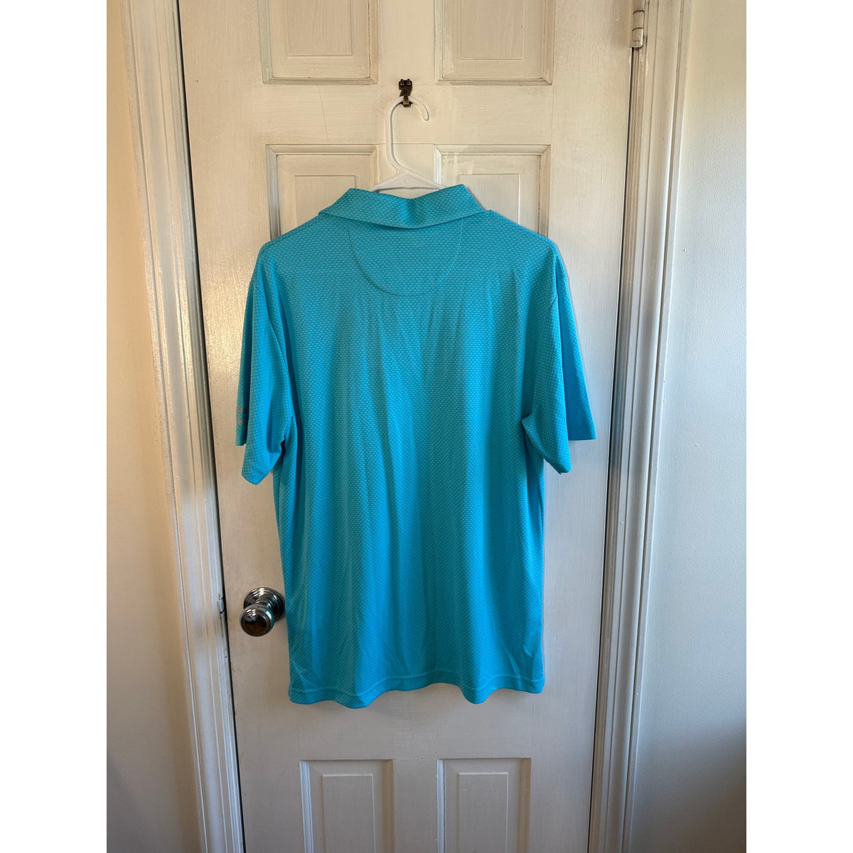 Callaway Men's Heather Geo Print Golf Polo Men's Medium