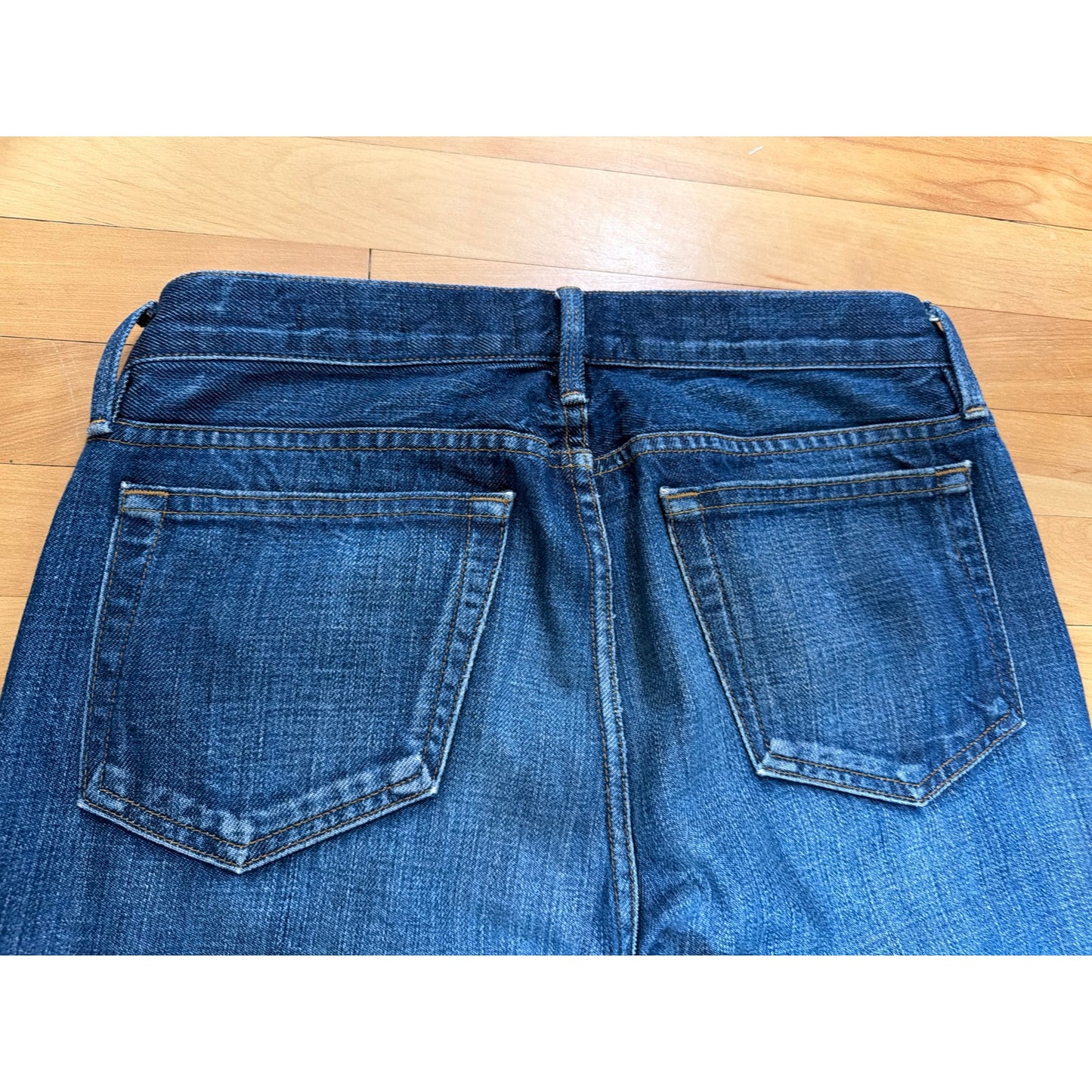 Frame Denim Size 32 Dark Wash Mid Rise Straight Leg jeans