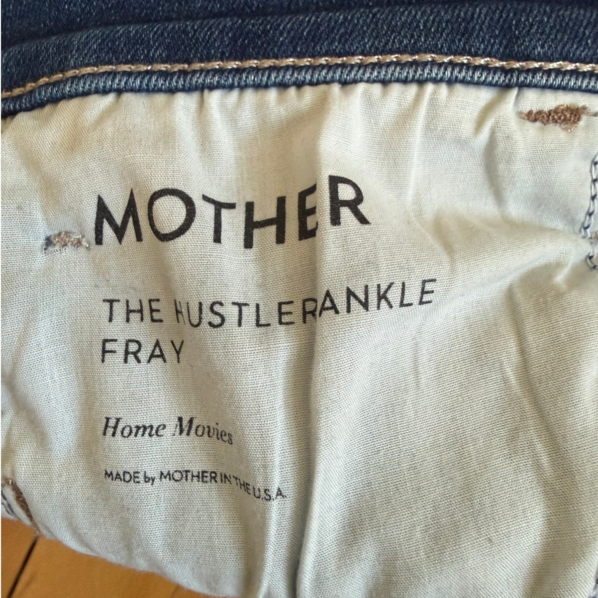 MOTHER The Hustler Ankle Fray Jeans Size 28 | Home Movies Wash EUC Bootcut