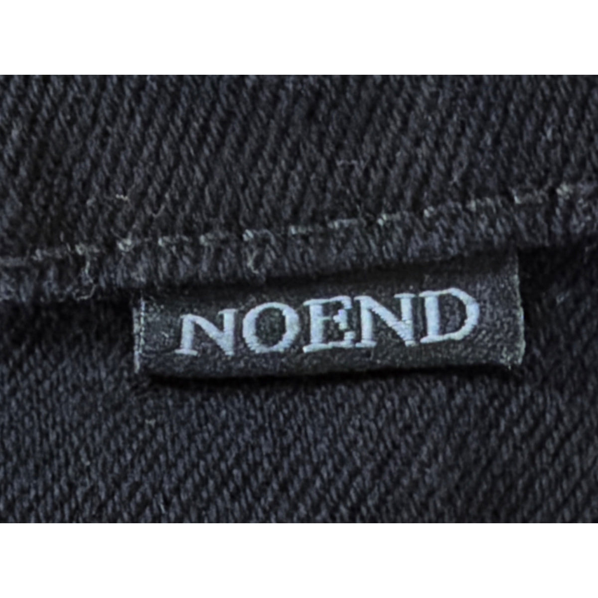 NOEND DENIM Size 33 High Rise Skinny Jeans in Black - Premium Stretch