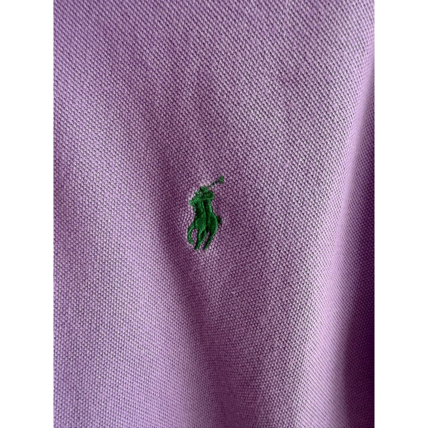 Polo Ralph Lauren Purple Polo Shirt Men's Green Pony