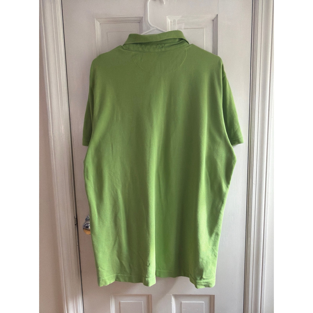 True Religion Men's Short Sleeve Polo Shirt - Lime Green, Size XXL
