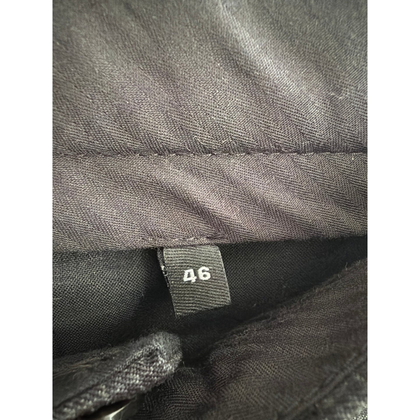 The Kooples Size 46 Black Midrise Trousers
