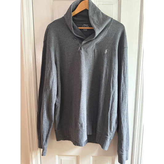 Polo Ralph Lauren  Sweatshirt Mens XL Grey Pullover