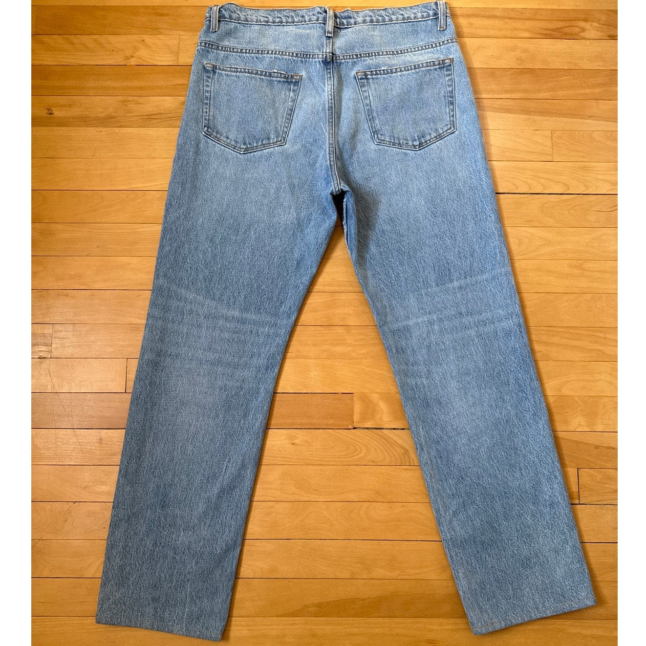 Frame Size 32 Le High Straight Leg Jeans