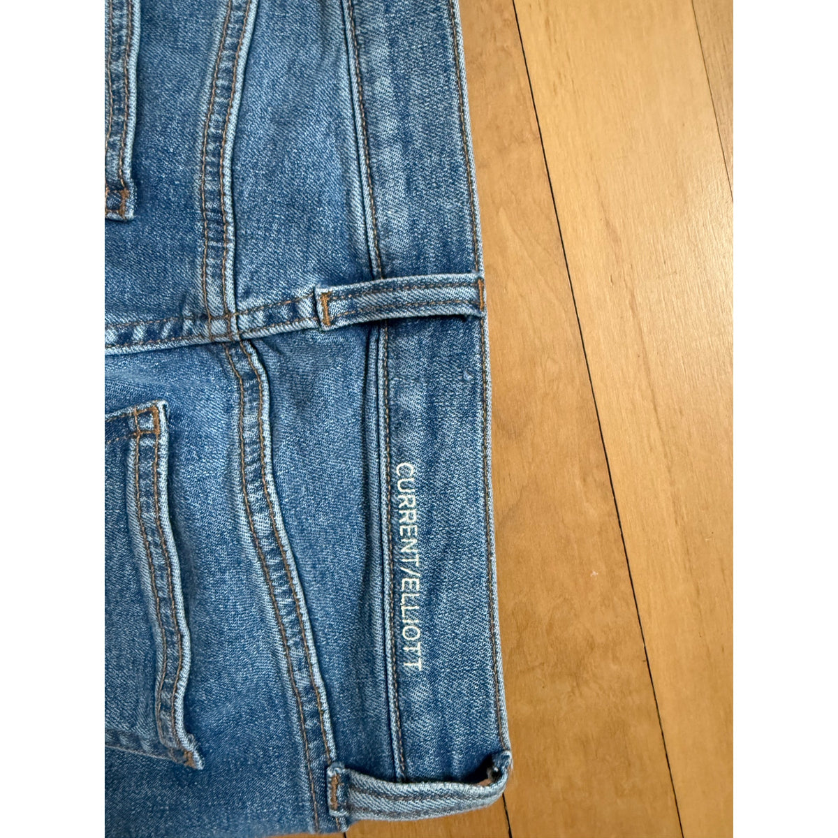 Current/Elliott The High-Waist Ankle Skinny Stiletto Jeans - 25 - EUC