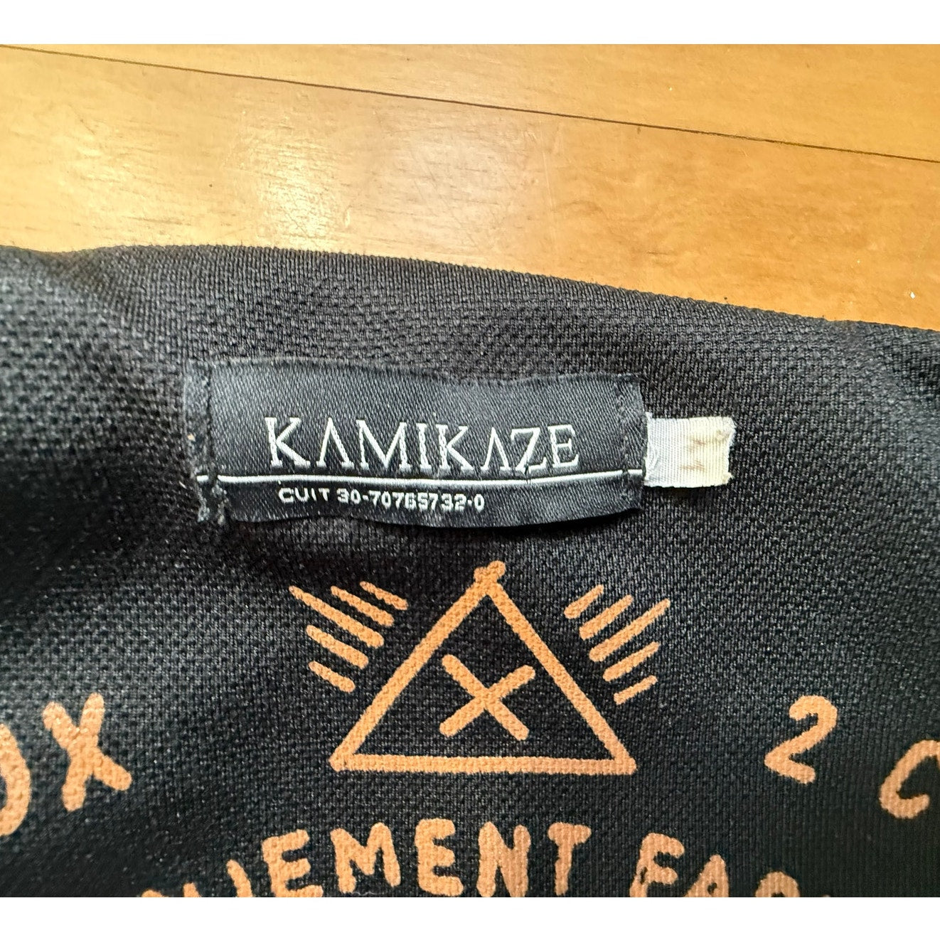 Rare Eminem Kamikaze "Record Du Monde" Black Bomber Jacket - Men's Size Medium