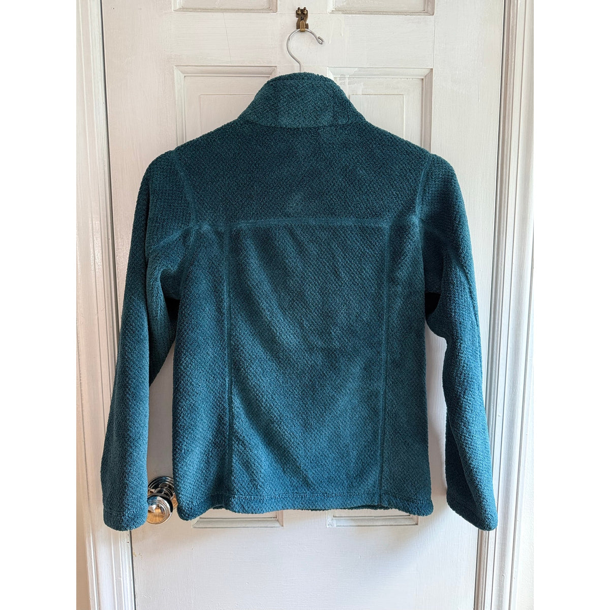 Patagonia Synchilla Blue Snap-T Fleece Pullover Beige Pocket Small