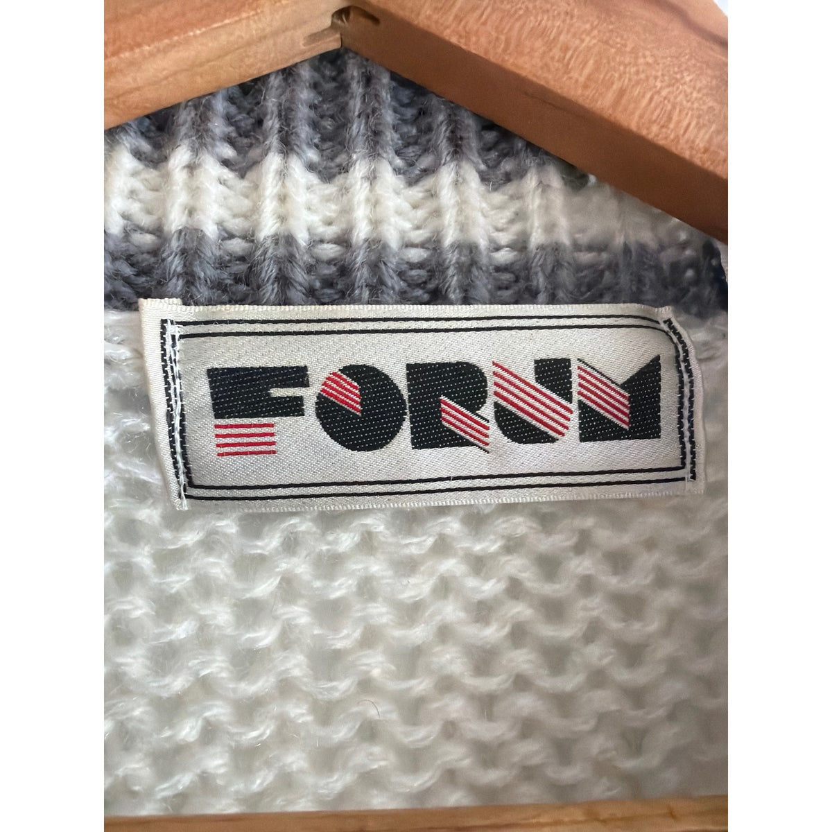 Vintage Forum Chunky Knit Argyle Geometric Mock Neck Sweater XL