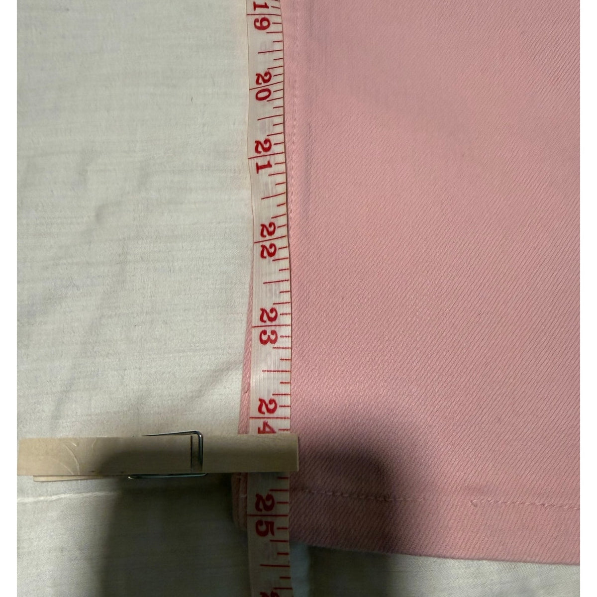 Mother Jeans Pink Mid-Rise Dazzler Ankle - Size 25