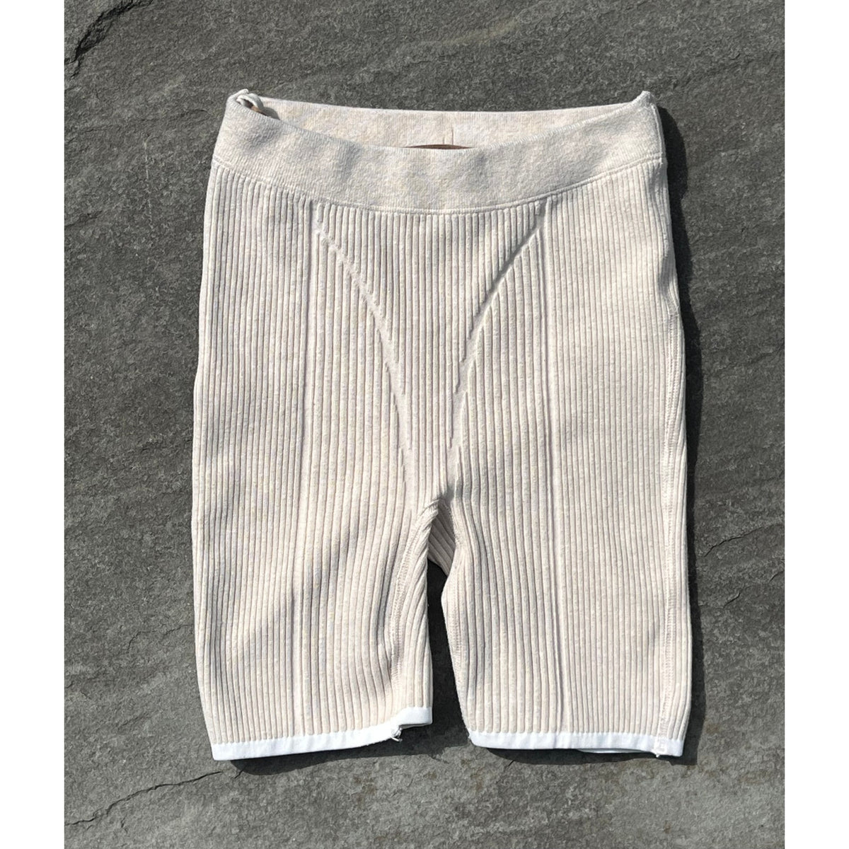 Nike x Jacquemus Ribbed Knit Tights Size XS Sand Beige EUC
