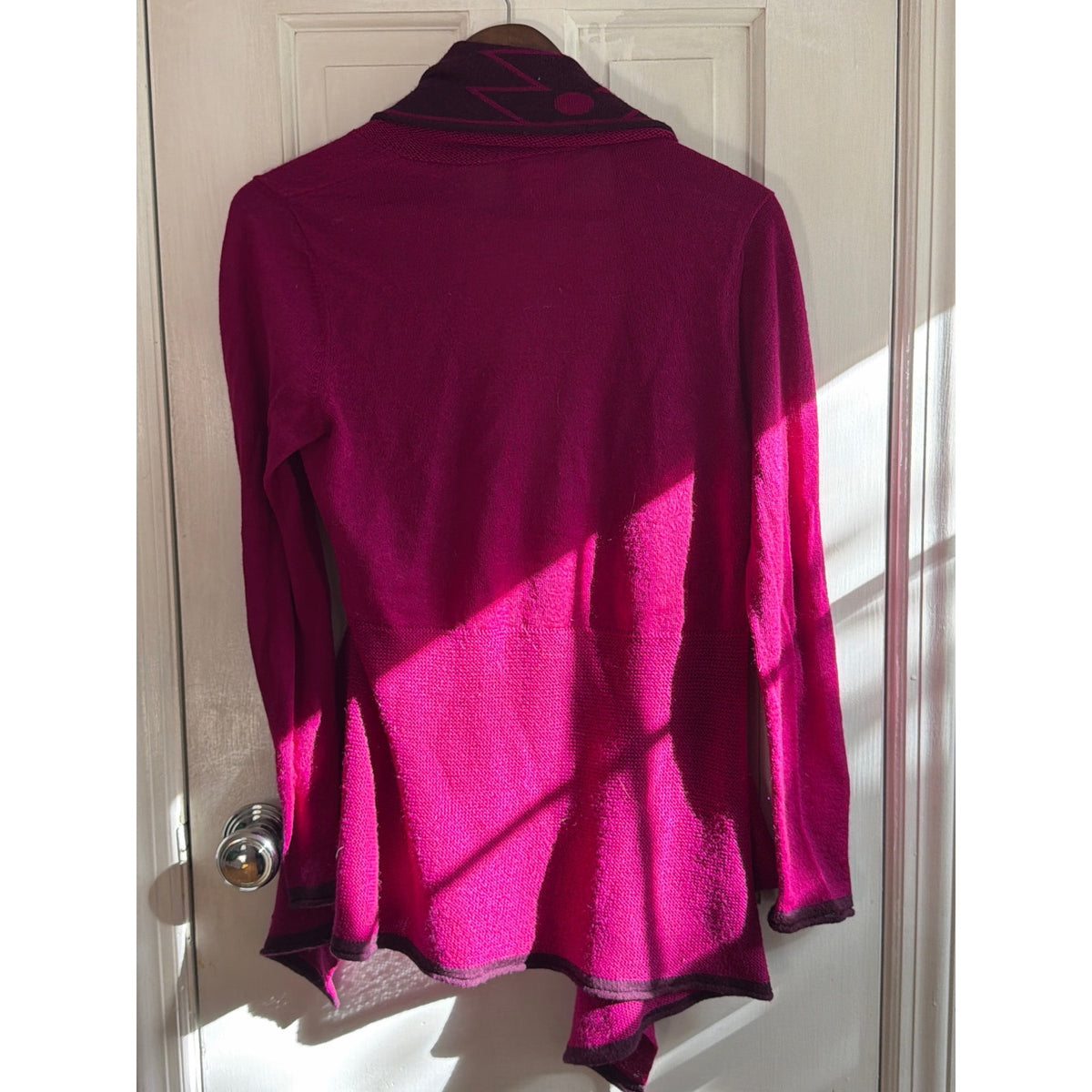 Rails Josie Cardigan Sweater Malibu Pink V-Neck Button Front Small Cozy Fall