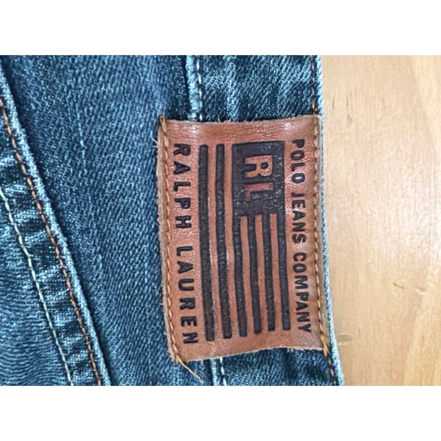 Polo Ralph Lauren Size 8 Light Wash Low Bootcut  Jeans