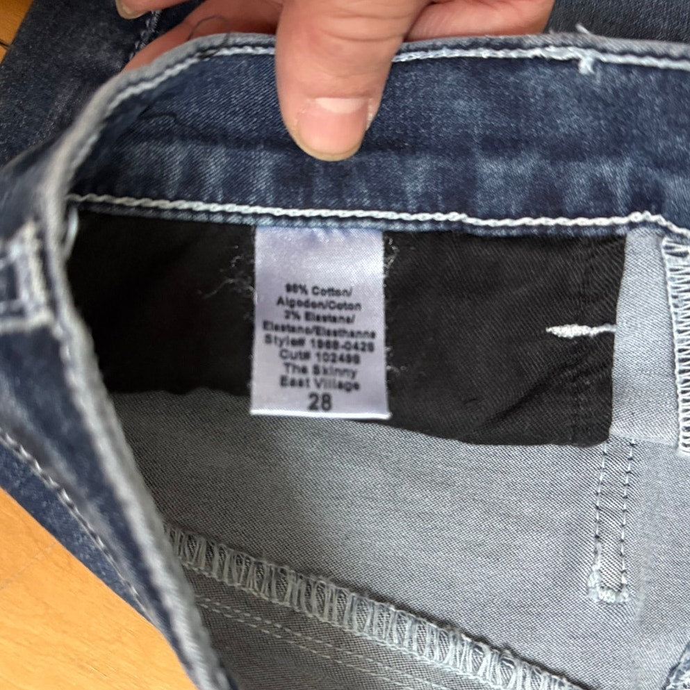 Current/Elliott The Skinny East Village Jeans Size 28 EUC Slim Fit