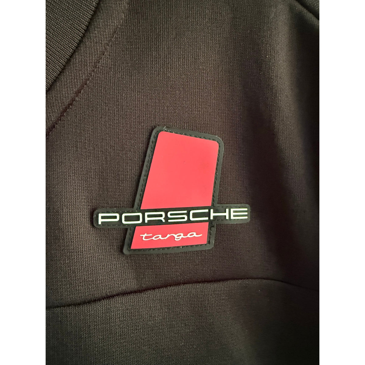 Puma Porsche Targa Racing Track Jacket Black Red Size XXL SDS