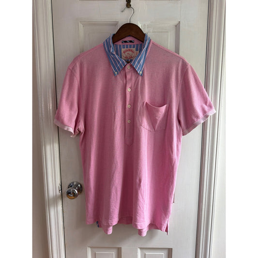 Brooks Brothers Button-Down Collar Piqué Polo Shirt - XL 