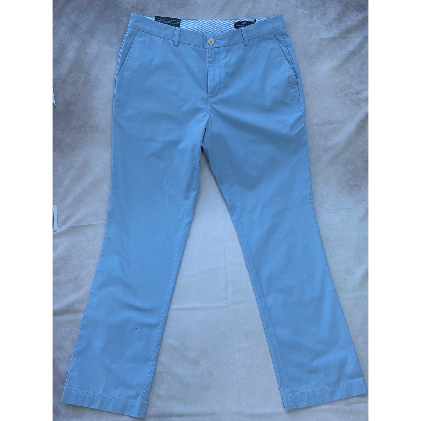 NWT Vineyard Vines Men’s 36x32 Club Pants Chino Trousers Baby Blue