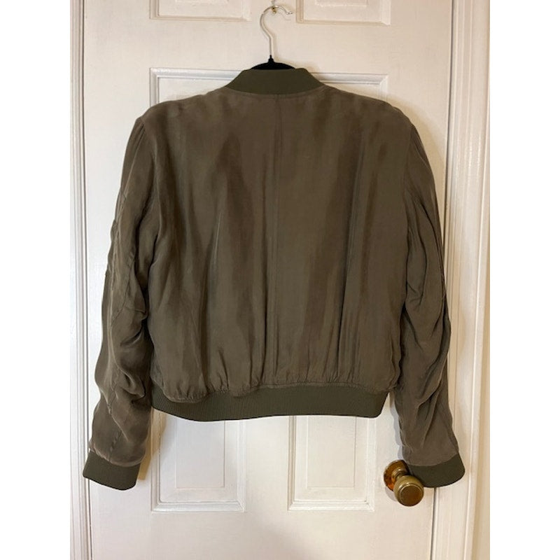 Rails Ace Military Bomber Patches Jacket - West Coast style- Sz XS