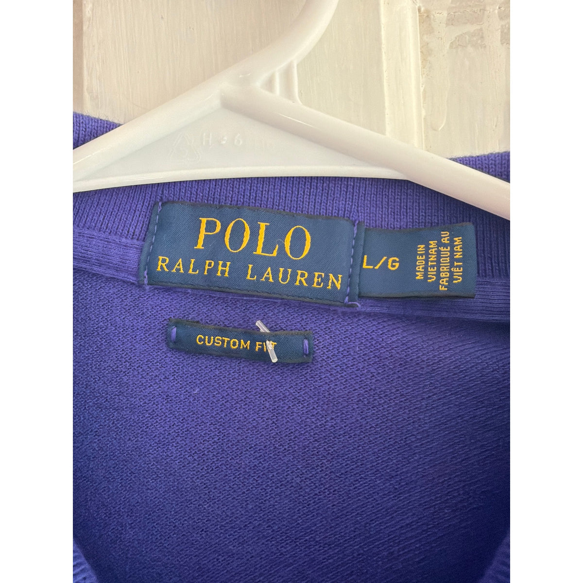 Polo Ralph Lauren Purple Polo Shirt Men's Green Pony