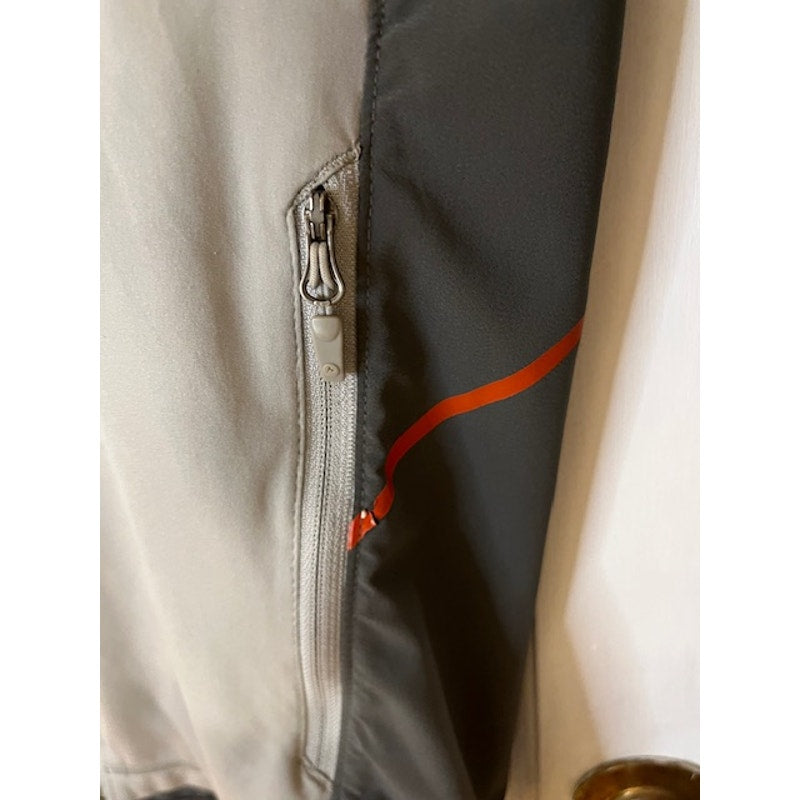 Marmot Silver with Red Piping Baselayer Pullover, High End Gear, - Sz Small