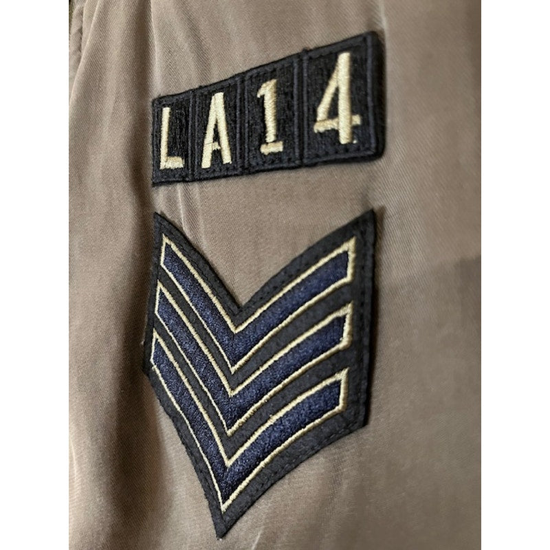 Rails Ace Military Bomber Patches Jacket - West Coast style- Sz XS