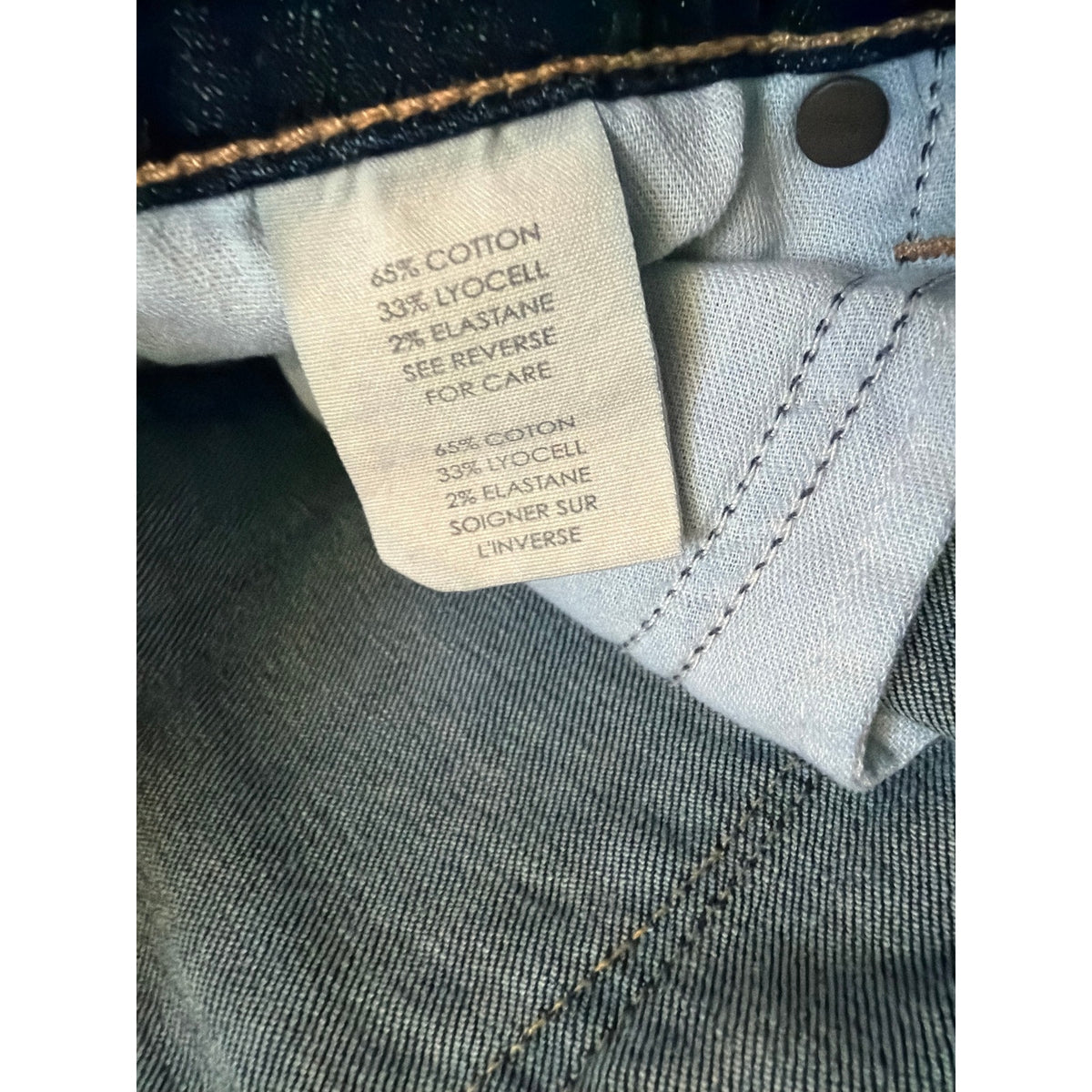 TEXTILE Elizabeth And James Size 28 Dark Wash Mid Rise Skinny Jeans