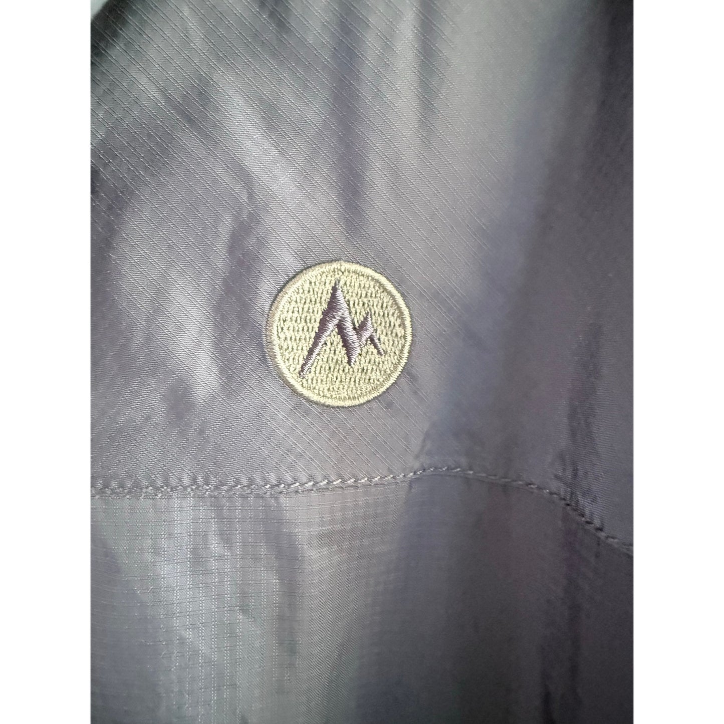 Marmot Mens PreCip Eco Rain Jacket Blue XXL Waterproof Lightweight Hooded