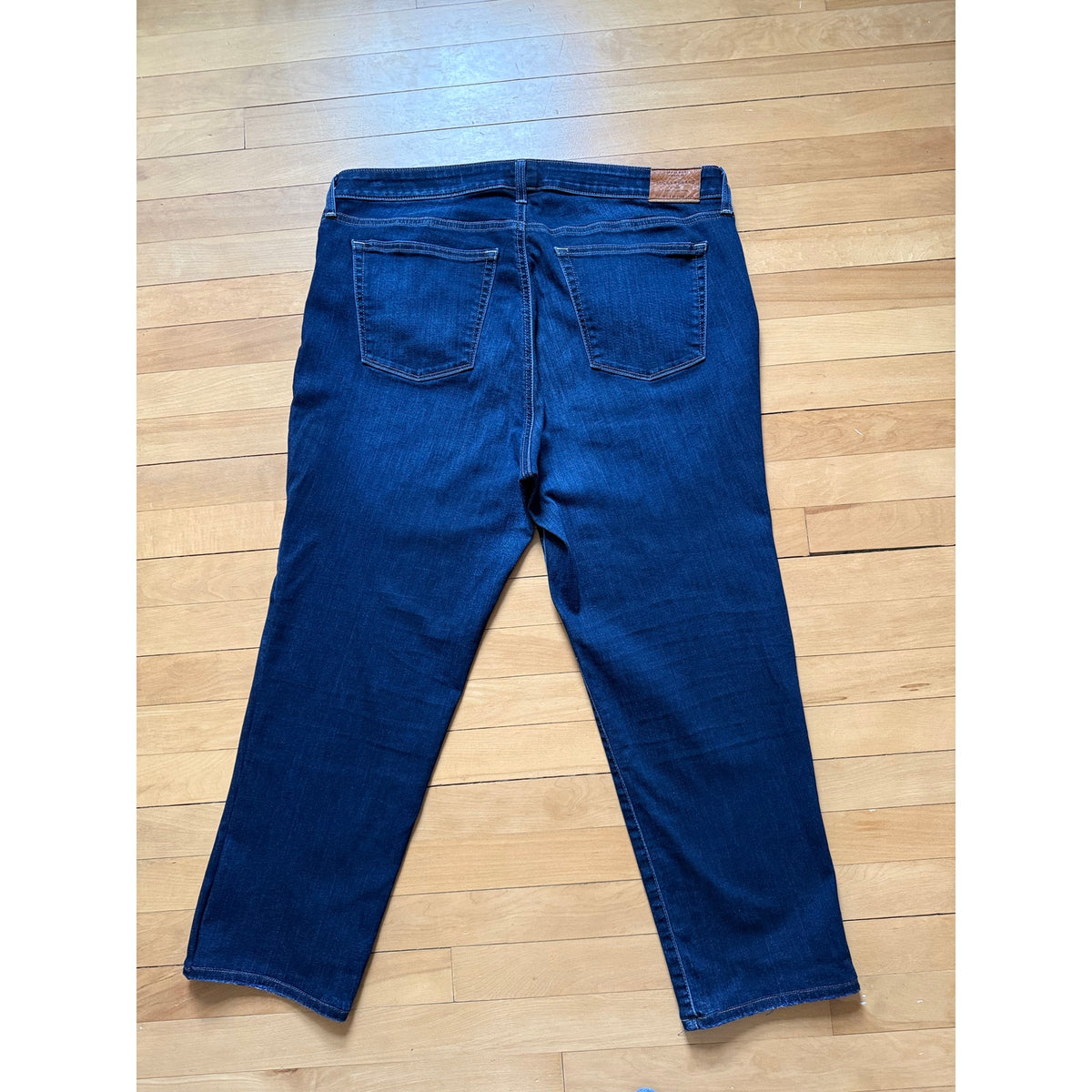 Lucky Brand Ginger Boot Jeans Women's Plus Size 18W Dark Wash EUC