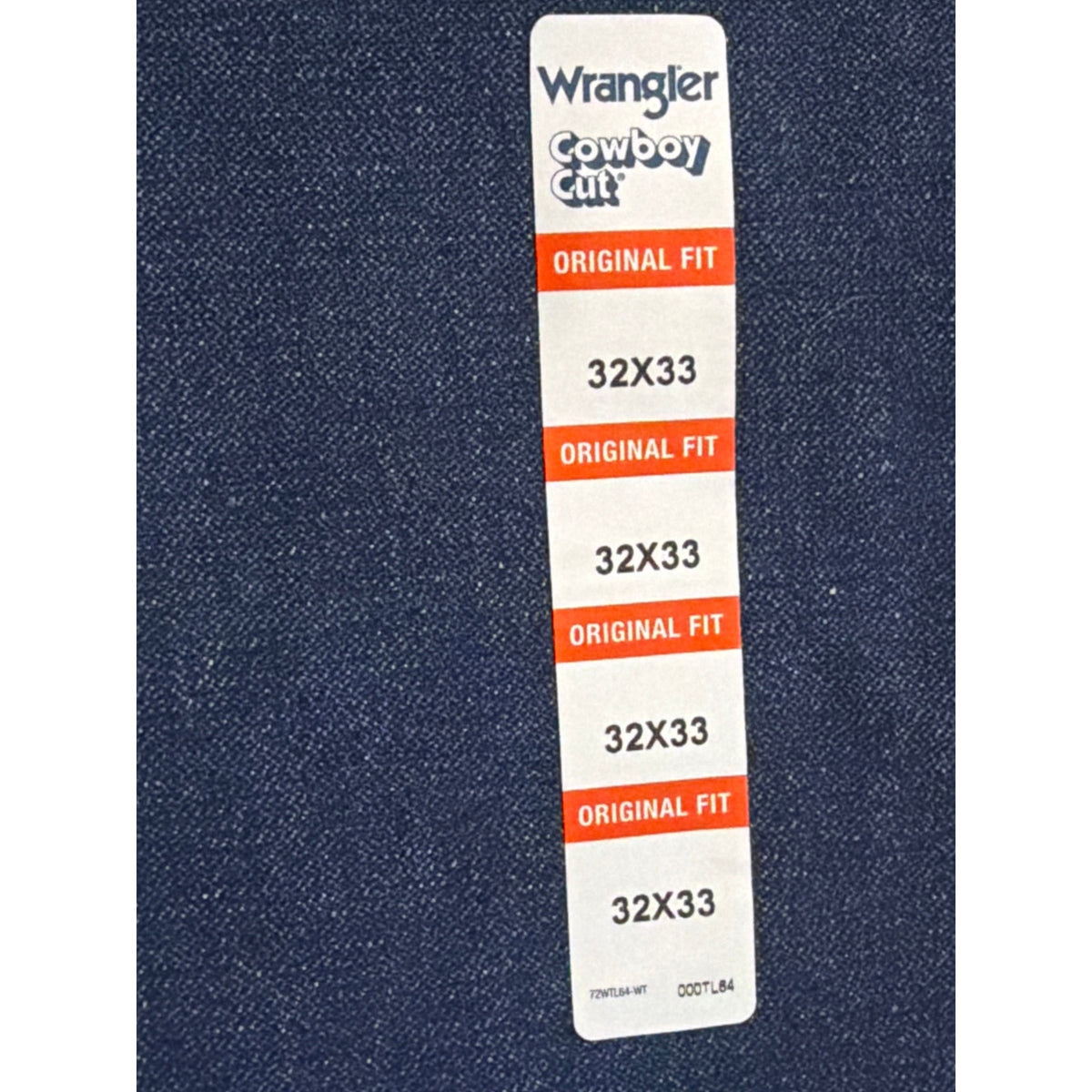 Wrangler Cowboy Cut NWT 32x33 Dark Wash Men's Jeans