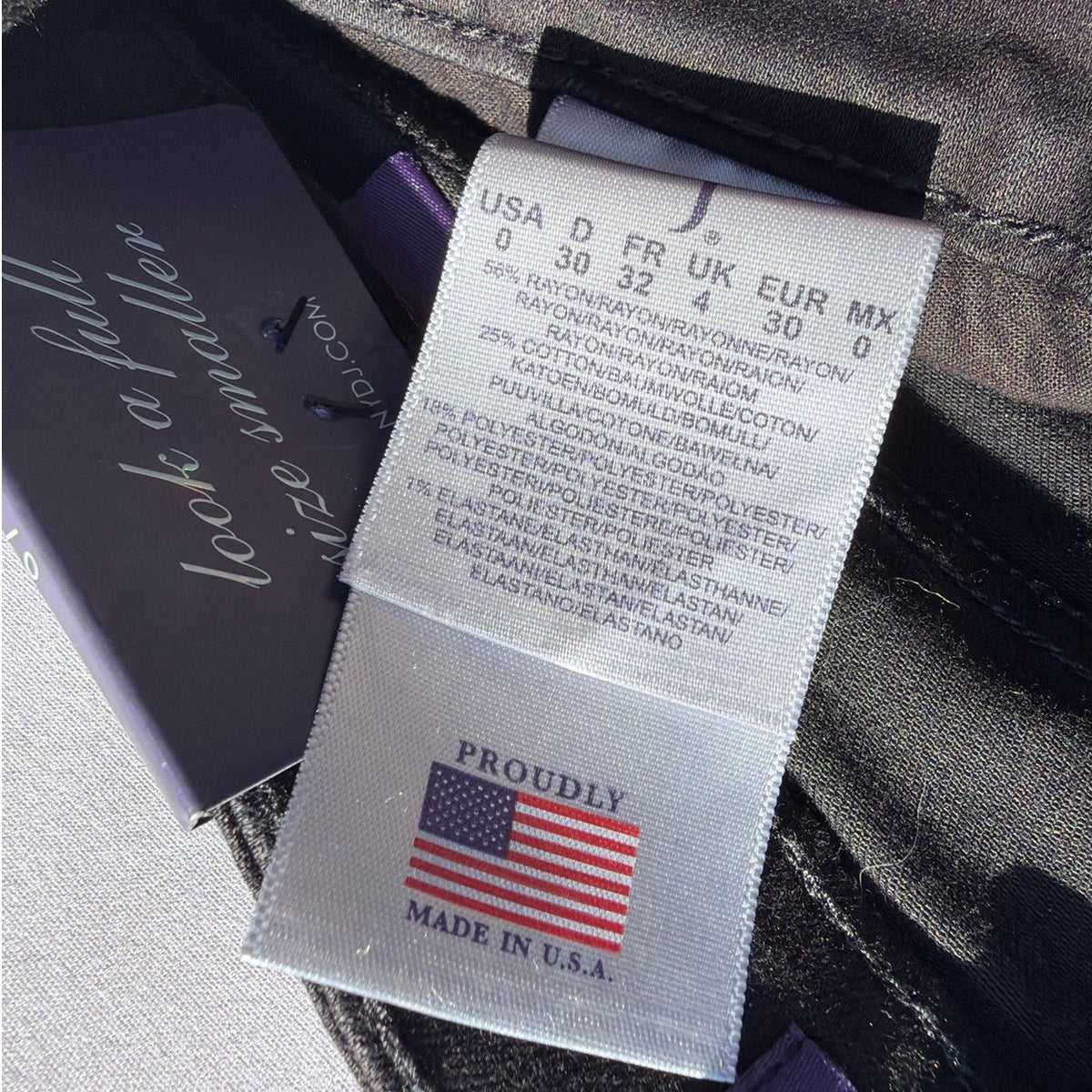 NYDJ Size 0 Black Ankle Mid Rise Jeans