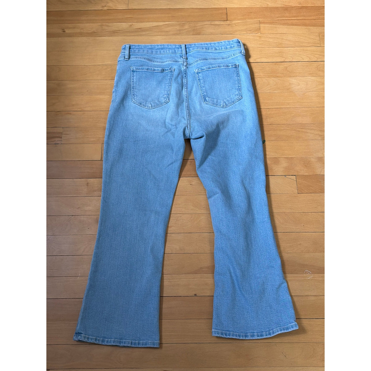 Quince Stretch High Rise Kick Flare Leg Jeans Size 31 /26