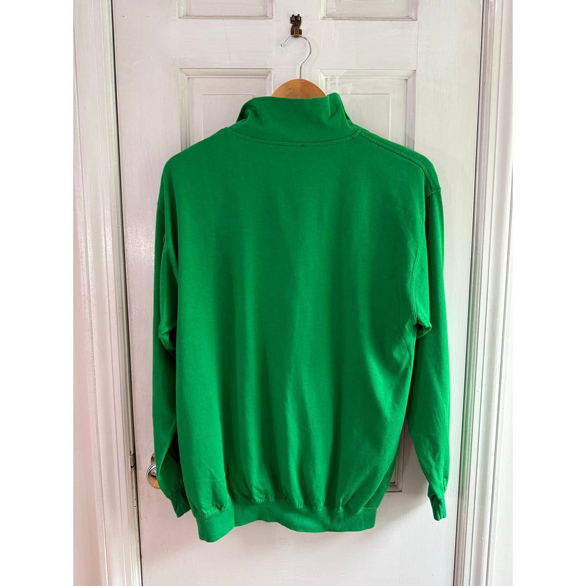 Vintage Gap Mt Whistler 1/4 Zip Sweatshirt Womens XL Green Ski Retro Pullover L