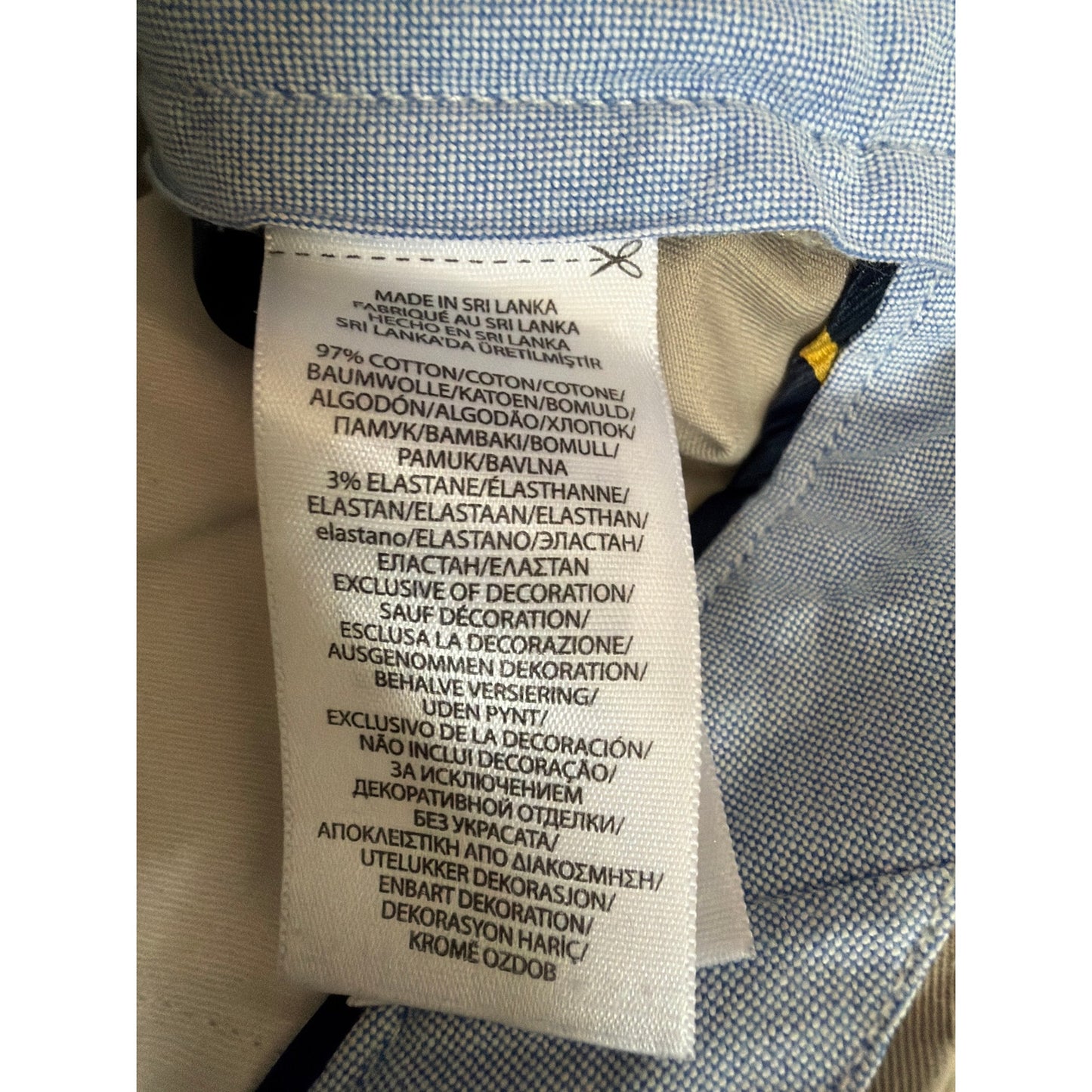 Polo Ralph Lauren "The Polo" Chino Size 30/32 Straight Fit