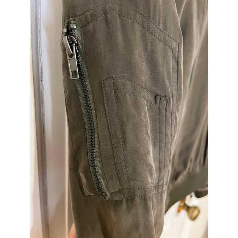 Rails Ace Military Bomber Patches Jacket - West Coast style- Sz XS