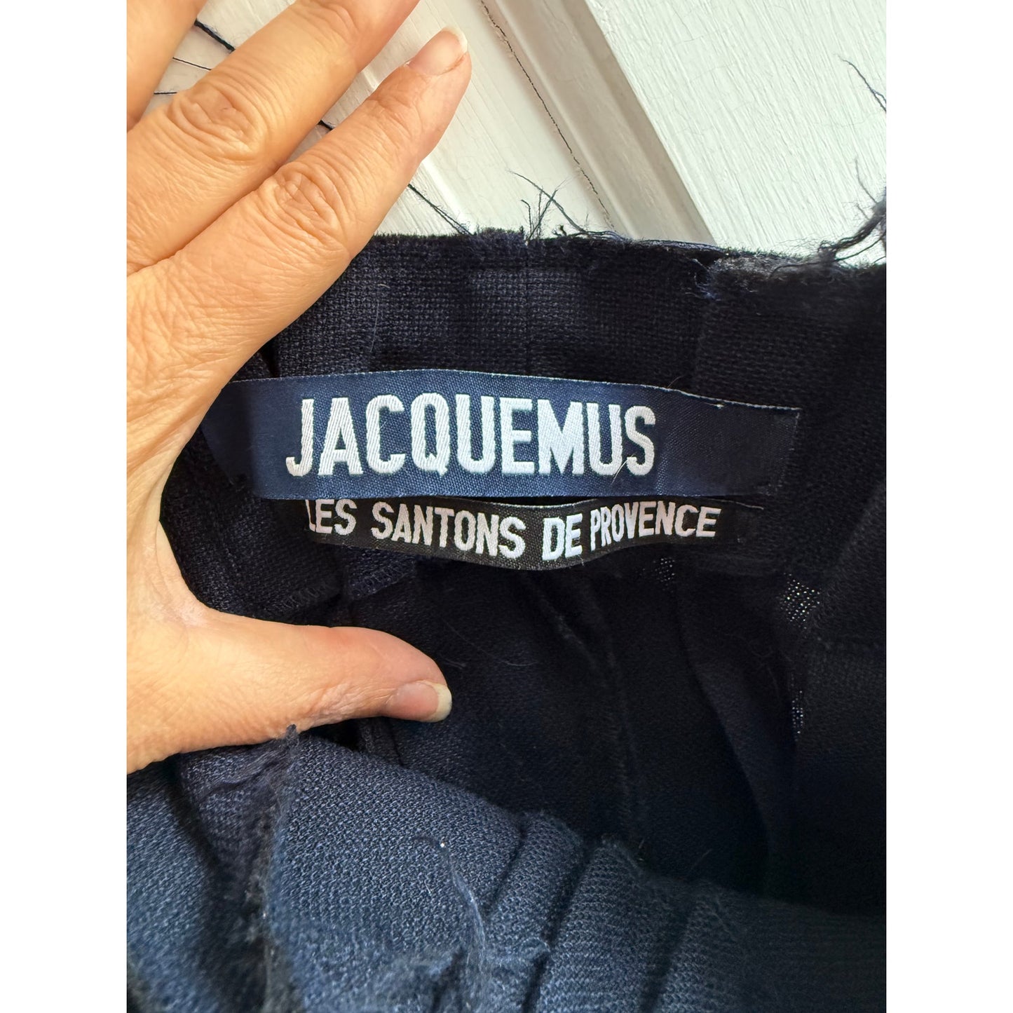 Rare Jacquemus SS17 "Les Santons de Provence" Frayed Mini Skirt - US 2, EU 34