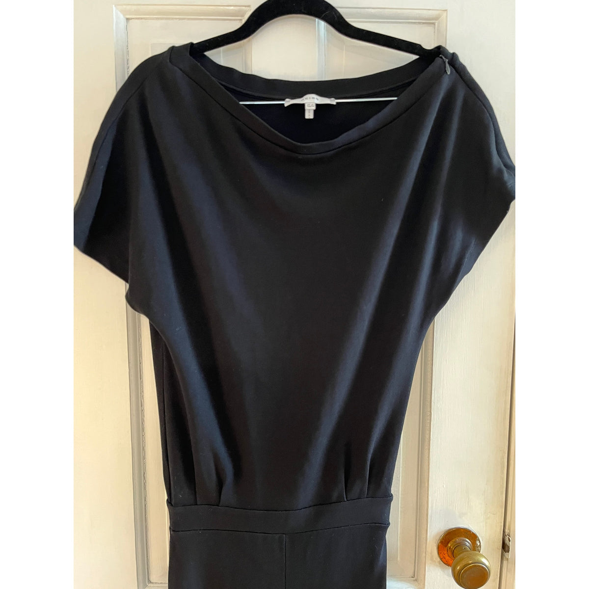 Reiss London Black Tailored Jumpsuit | Chic Professional Work to Night | Sz 0