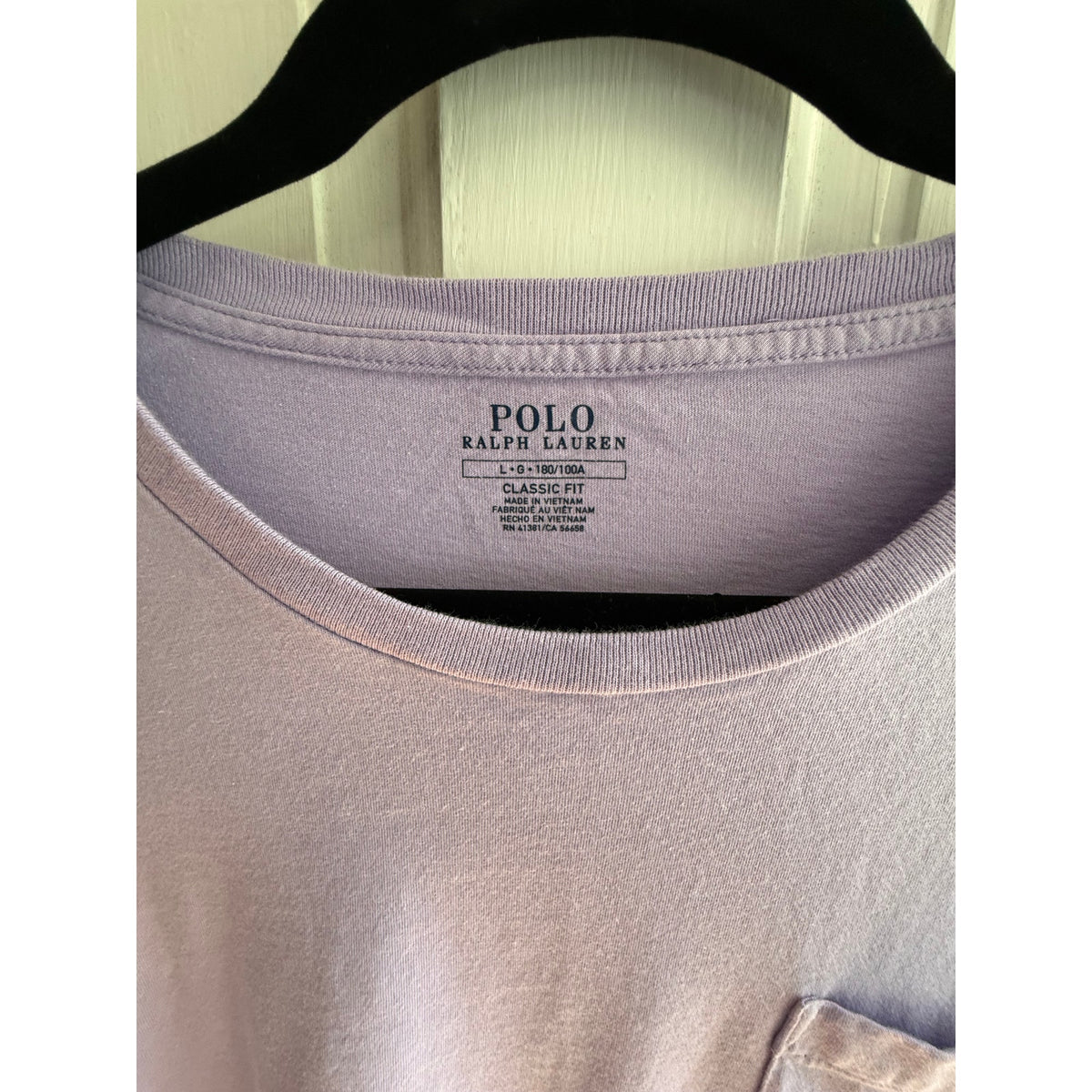 Polo Ralph Lauren Polo Men's T-Shirt  Purple with Navy Pony